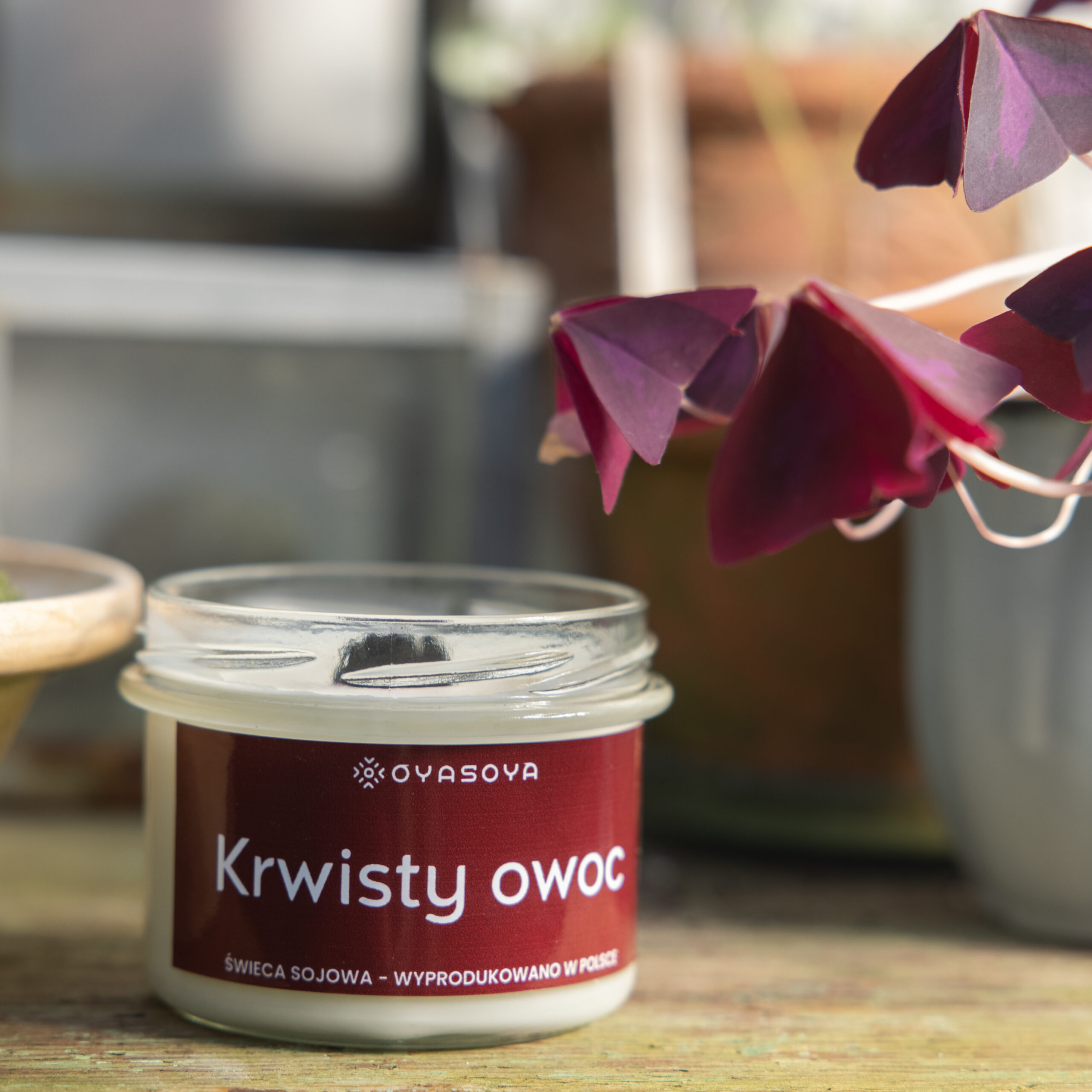 Świeca sojowa Krwisty owoc - obrazek 5