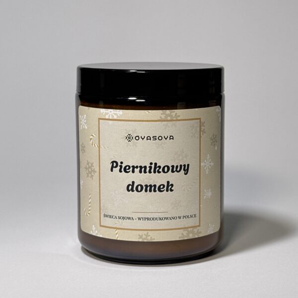Świeca sojowa Piernikowy domek