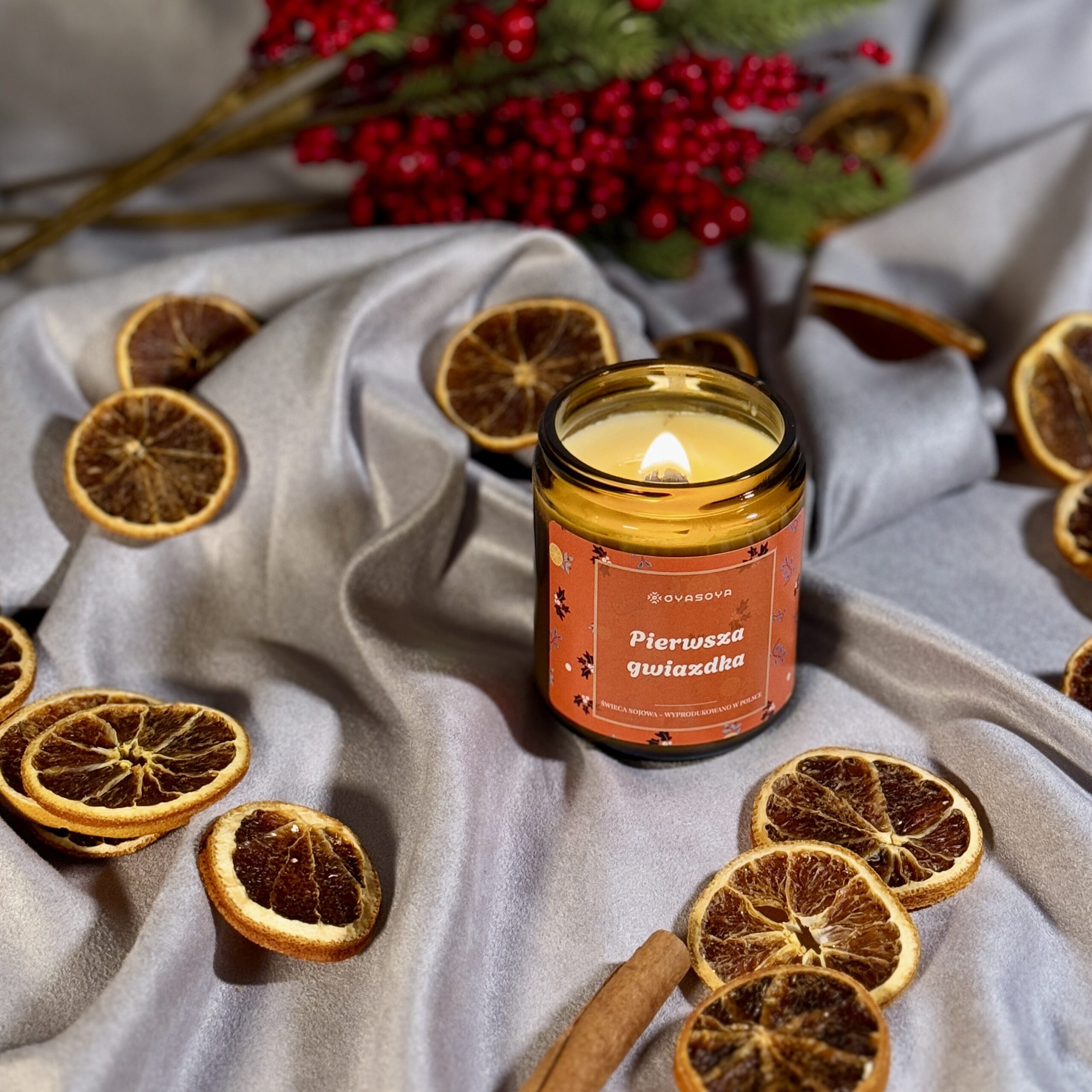 Świeca sojowa Pierwsza gwiazka - obrazek 2